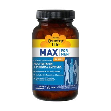 Country Life Max Men's Multivitamin Bottle
