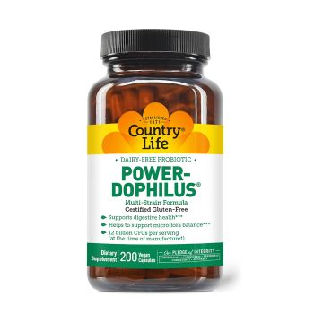 Country Life Power-Dophilus Probiotic Bottle