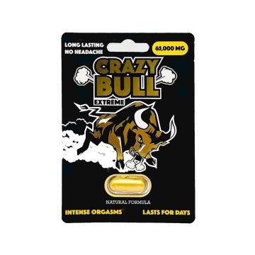 Crazy Bull Extreme male enhancement capsule product Front Photo
