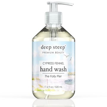 Cypress Fennel Vegan Hand Wash The Folly Pier 17.6 Oz Deep Steep