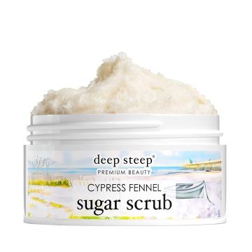 Cypress Fennel Vegan Sugar Scrub The Folly Pier 8 Oz Deep Steep
