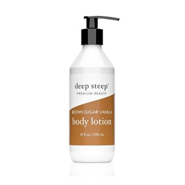 Deep Steep Brown Sugar Vanilla Lotion Front View