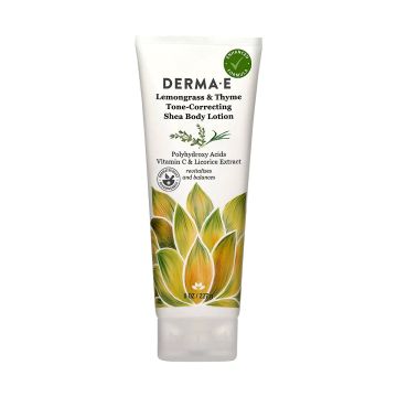 Derma E Lemongrass Thyme Body Lotion Front View