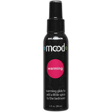 Mood Warming Water-Based Lubricant by Doc Johnson 4Oz