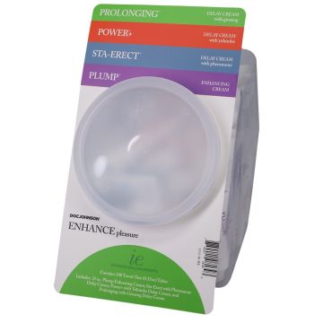 Intimate Enhancements Enhance Pleasure Cream 100Pc Fishbowl