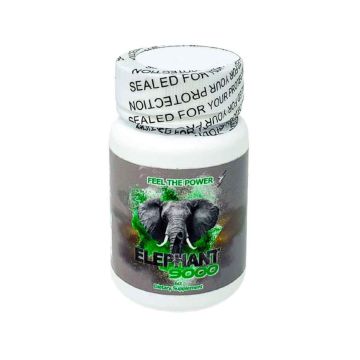 Elephant 6 Count Bottle Male Sexual Enhancer