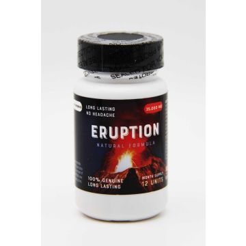 Eruption 35000mg Male Sexual Enhancement Gold Pill Front