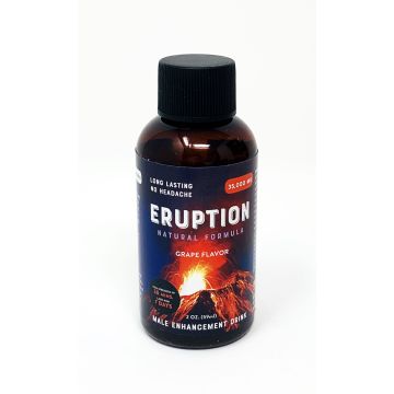 Eruption 35000mg Male Enhancement Grape Flavor Drink 2 Fl Oz