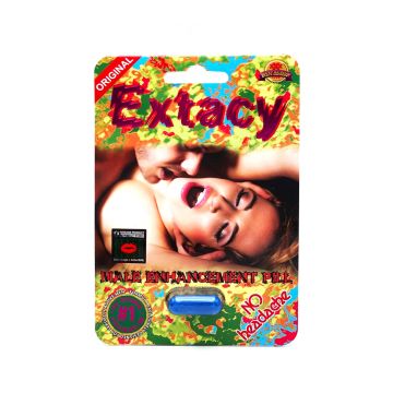 Extacy Triple Maximum 2750Pwr male enhancement capsule bottle front