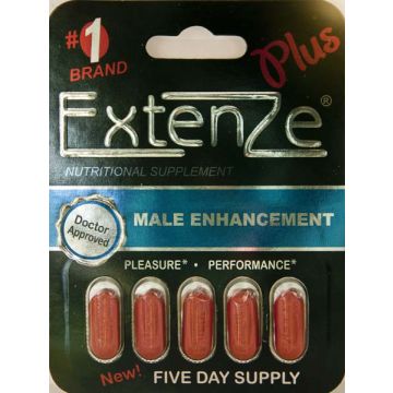 ExtenZe Plus Doctor Approved Male Enhancement Five Days Supply by Biotab Nutraceuticals Inc