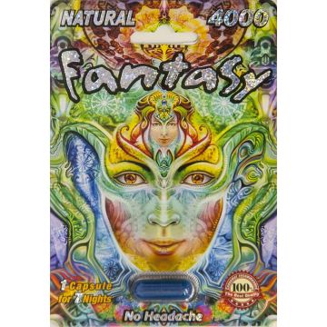 Fantasy 4000 Natural No Headache Male Enhancement 7 Days Pill