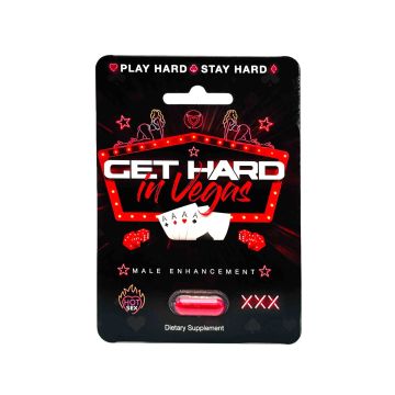 Get Hard 1800mg male enhancement capsule pack Front Label