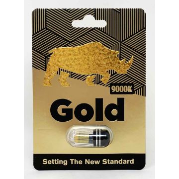 Gold 9000K male enhancement capsule special edition