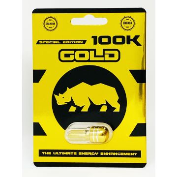 Gold Rhino 100K Male Enhancement Capsule