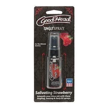 GoodHead Tingle Spray-Salivating Strawberry 1oz