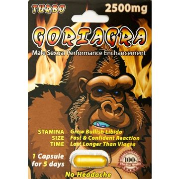 Goriagra Turbo Male Sexual Performance Enhancement 2500 mg by 