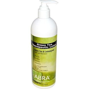 Green Tea Lotion 16 Oz Organic Herbal Extracts Abra Therapeutics