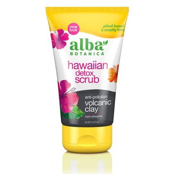 Hawaiian Detox Scrub Anti Pollution Volcanic Clay 4 Oz 