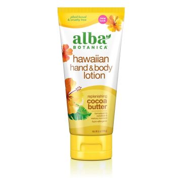 Hawaiian Hand Body Lotion Replenishing Cocoa Butter 6 Oz front