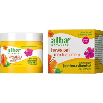 Hawaiian Moisture Cream 3 Oz Smoothing Jasmine Vitamin E box