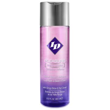 ID Pleasure Tingling Sensation Lubricant 2.2 fl oz – Front of Bottle
