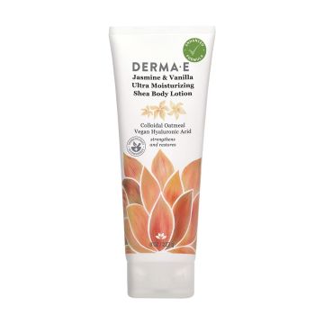 Jasmine Vanilla Ultra Moisturizing Shea Body Lotion 8 Oz Derma E