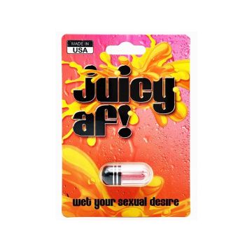 Juicy AF Female Sensual Enhancement Pink Pill 3500mg Front