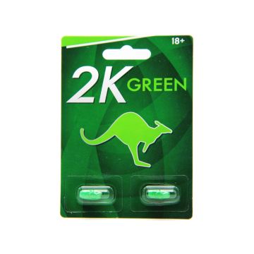 Kangaroo Green male enhancement double pack packaging