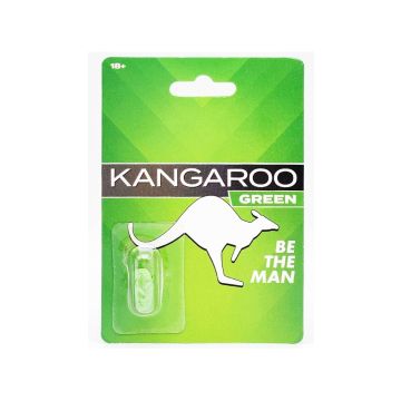 Kangaroo Green Pill male enhancement single tablet pack front view