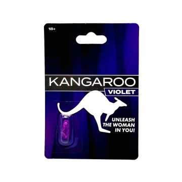 Kangaroo Violet tablet close up women desire support