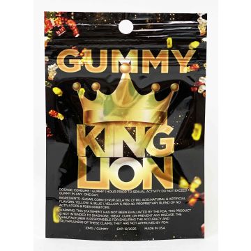 King Lion Gummies Male Sexual Dietary Supplement Gummy