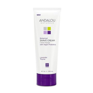 Lavender Thyme Botanical Shave Cream 8 Oz Vegan 