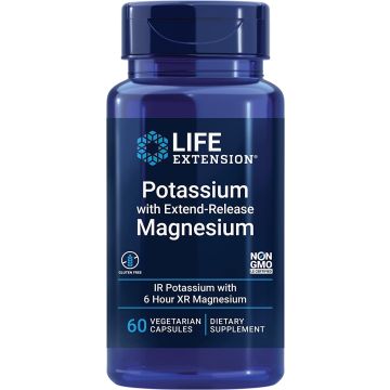 Life Extension Potassium with Extend-Release Magnesium bottle
