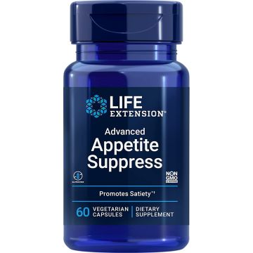 Life Extension Advanced Appetite Suppress 60 Veggie Caps front
