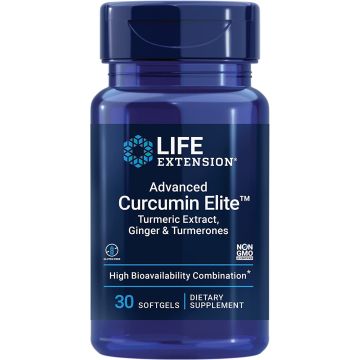 Life Extension Advanced Curcumin Elite Turmeric Ginger Turmerones front