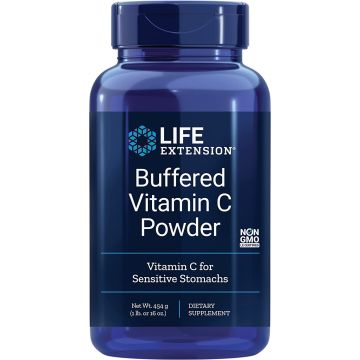 Life Extension Buffered Vitamin C Powder front