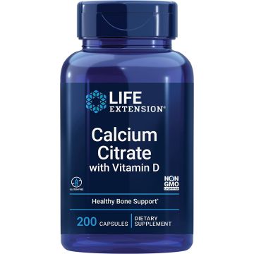 Life Extension Calcium Citrate with Vitamin D front