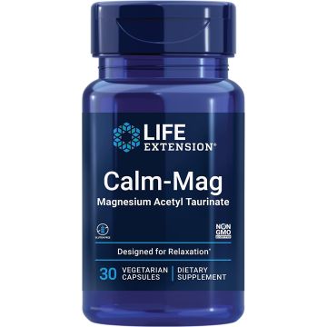 Life Extension Calm-Mag Magnesium Acetyl Taurinate front