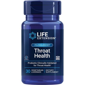 Life Extension FLORASSIST Throat Health Gluten Free front