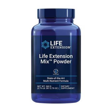Life Extension Mix Powder 360G Complete Daily Veggies Blend bottle