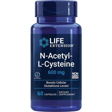 Life Extension N Acetyl L Cysteine (NAC) 600mg bottle
