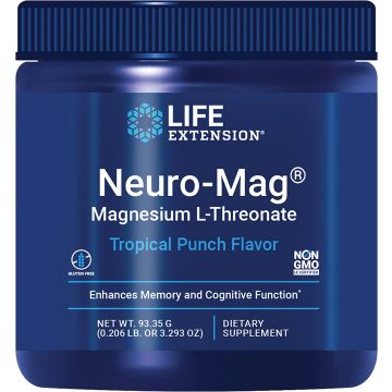 Life Extension Neuro-Mag Magnesium L-Threonate Powder 93.35g bottle