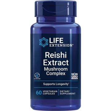 Life Extension Reishi Extract Mushroom Complex bottle