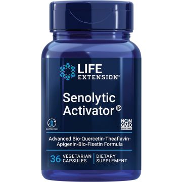 Life Extension Senolytic Activator 36 Veggie Caps bottle