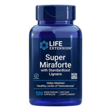 Life Extension 120 Caps Super Miraforte Standardized Lignans