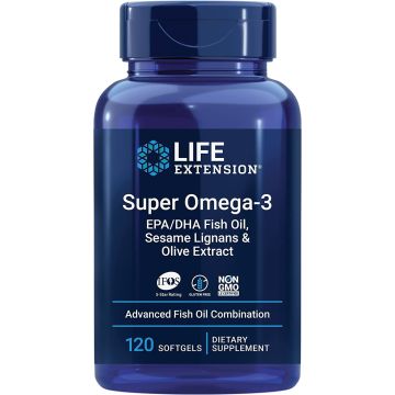 Life Extension Super Omega-3 EPA/DHA Fish Oil bottle