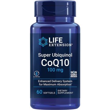 Life Extension Super Ubiquinol CoQ10 100mg bottle
