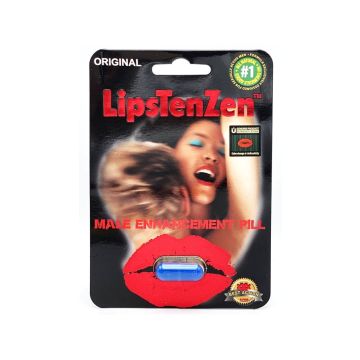 LipsTenZen 2250mg/pwr Triple Maximum Genuine Natural Enhancement for Men 1 Pill by SX Power Co