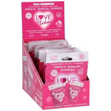 Love Bites Gummies 12 Count Package