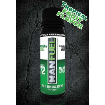 Man Fuel Male Enhancement Shooter Tropical Fruit Flavor
